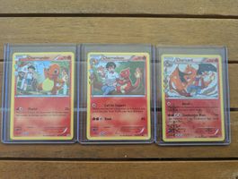 Pokémon Charizard Entwicklungsset Near Mint