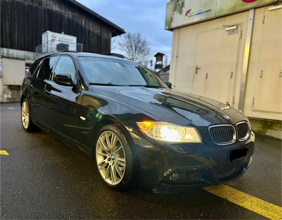 Cup Spoilerlippe Front Ansatz für BMW X1 M-Paket U11 schwarz Hochglan