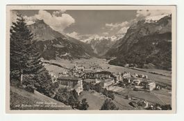 Ansichtskarte Engelberg mit Hahnen und Spannorter, 1928