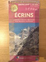 Carte IGN randonnée parc des Ecrins