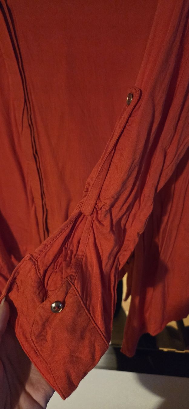 Camicette: Boho Hemd Ocker/ Orange Bluse – Usato da Horgen venduto da aiac0 2