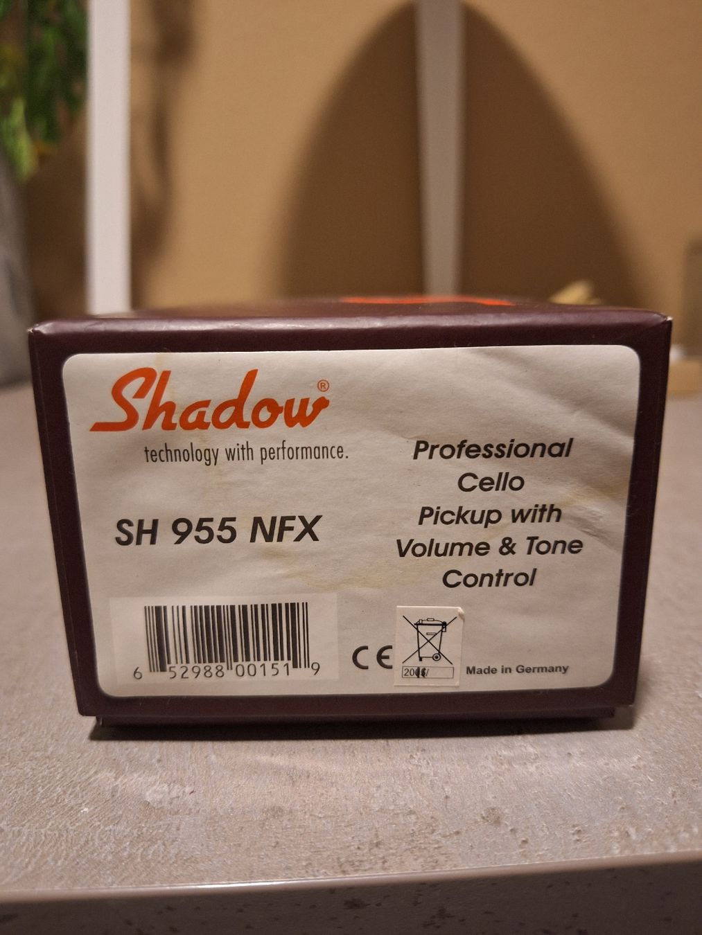 Microfoni: Shadow SH 955 NFX Cello Pickup. Komplett. Cellomikrofon – Nuovo (secondo la descrizione) da Sursee venduto da Schuepbi 1