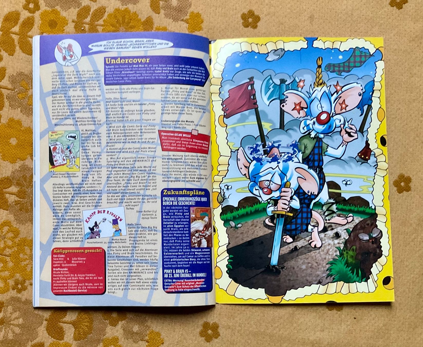 Fumetti: Pinky und Brain Heft Nr 4 von 1999 – Usato da Endingen venduto da nathan05 8