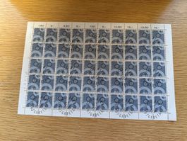Bogen Europa mit Ausgabetag Stempel Bern 13.3.1967