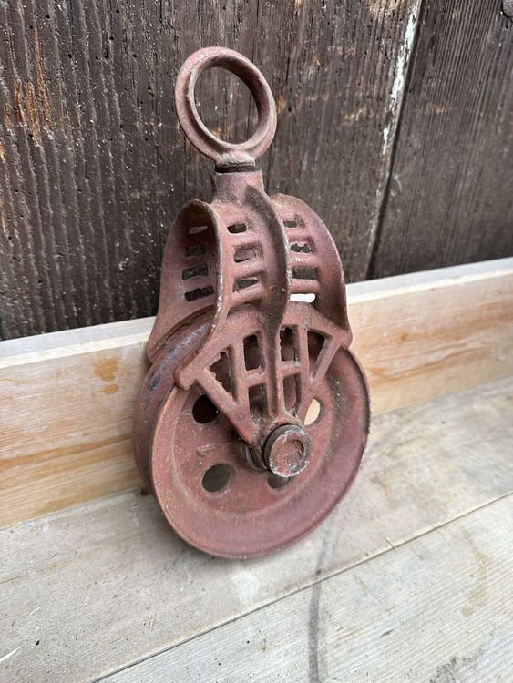Seilrolle Baurolle Umlenkrolle Bauaufzug Bauaufzugrolle Eimerrolle BR 191
