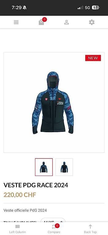 Dynafit Skis: Veste/Pantalon PDG race Dynafit – Neu und originalverpackt aus Genève von max_smk7 2