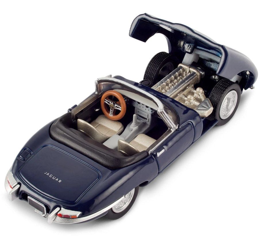 Hot Wheels Modellini d'auto: Hot Wheels x MoMA Jaguar E-Type Roadster – Nuovo e nell'imballaggio originale da Adlikon venduto da Mmartin0 1