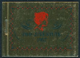 1957 - Markenheftchen - Pro Juventute - Ersttag Stempel ET