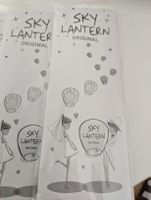 7 Himmelslaternen Sky Lantern Original neu verpackt