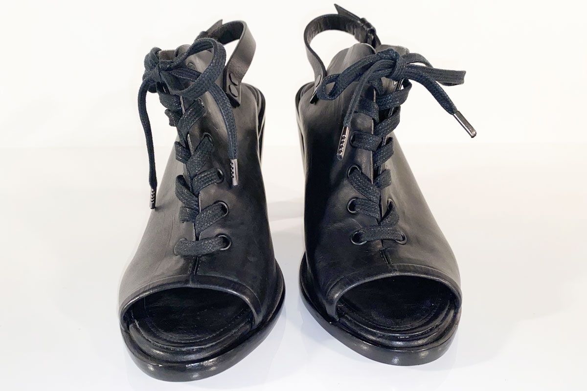 Scarpe da donna: Rag & Bone Sandalen Pumps, Leder, schwarz, Gr. 41 – Usato da Ballwil venduto da ClassicGallery 3