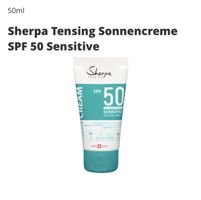 Sherpa Tensing Sonnencreme SPF 50 Sensitive, NEU!