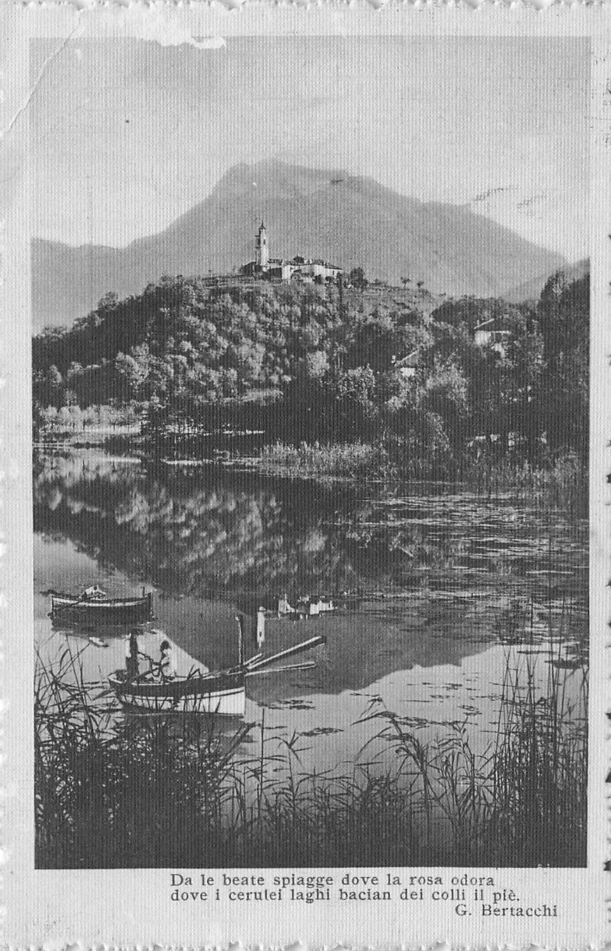 Cartoline postali: Lago di Muzzano con Sorengo – Usato da Biasca venduto da Blenio71