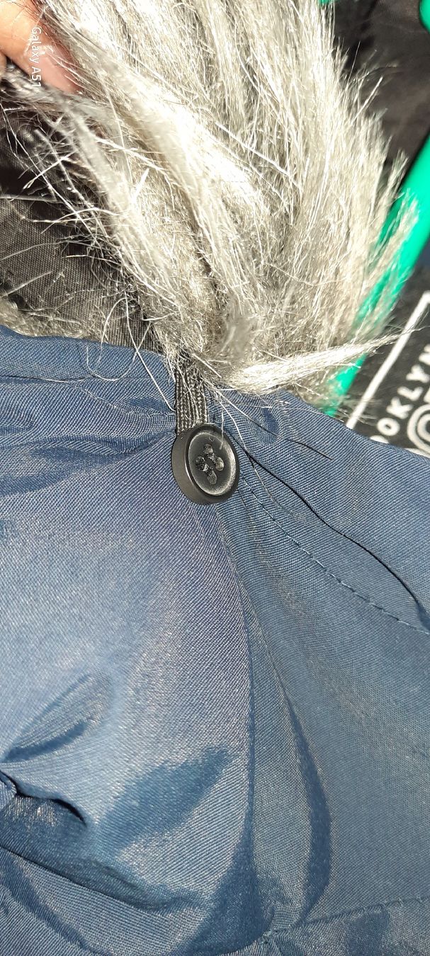 C&A Giacche & Cappotti: C&A Winterjacke dunkelblau Gr 170 – Difettoso da Wädenswil venduto da H2H_Secondhandshop 7