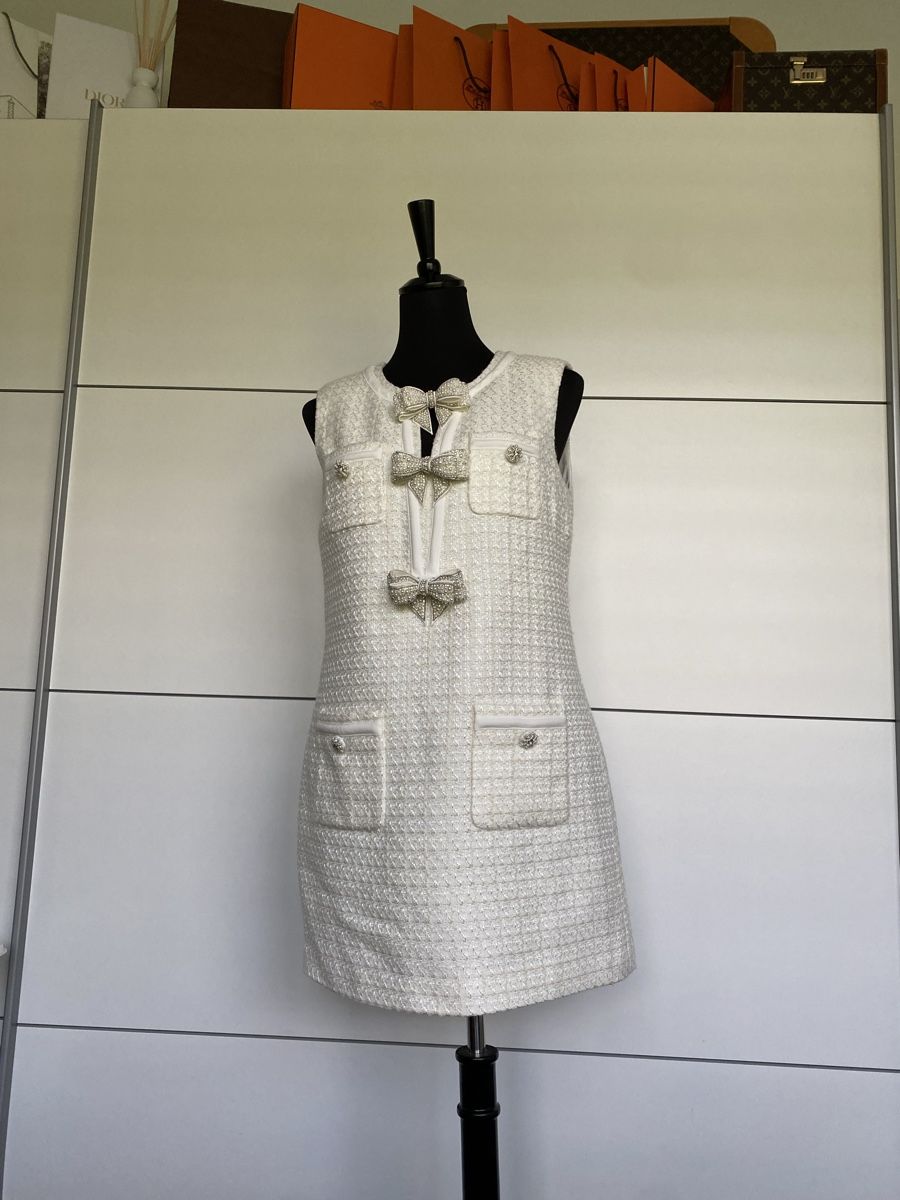 Self-Portrait Vestiti: self-portrait Bouclé-Kleid in Gr. 38 – Nuovo (secondo la descrizione) da Olten venduto da ale_nb2x