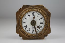 Altes  Lenzkirch Wecker Messing Uhr
