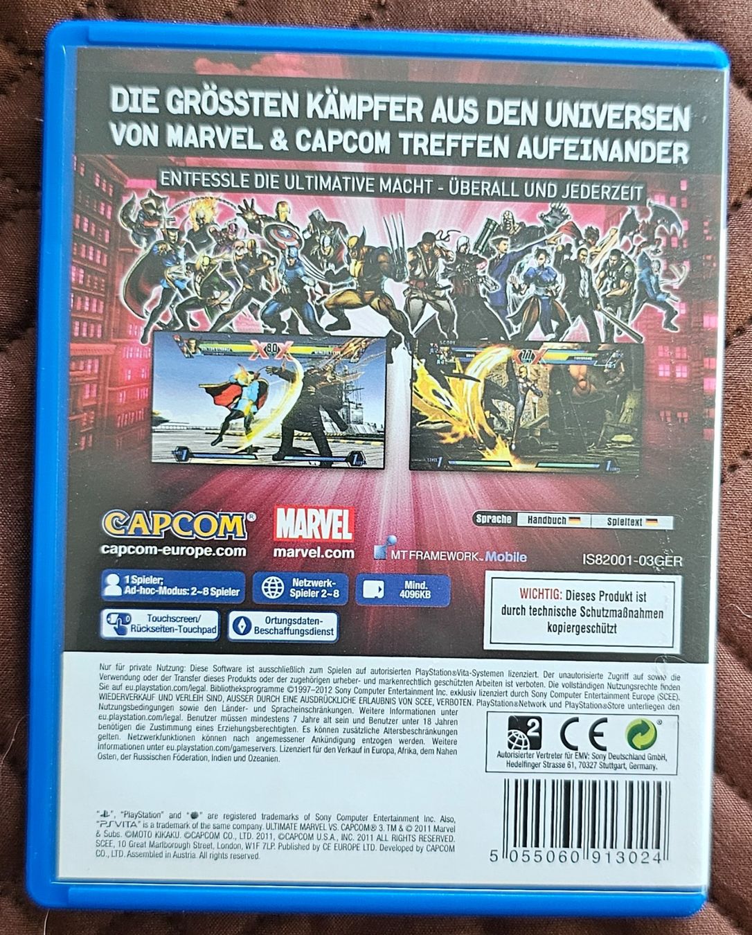 Sony Giochi: PS Vita - Ultimate Marvel vs. Capcom 3 – Usato da La Garde venduto da The_Hammer76 1