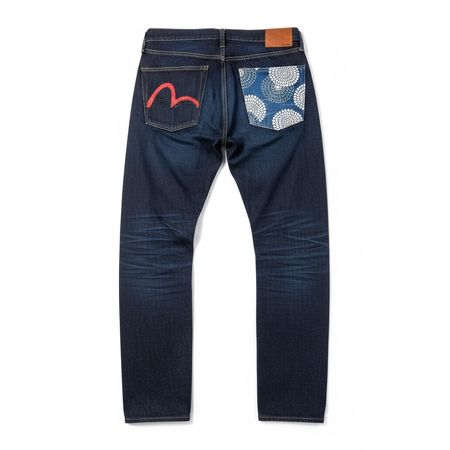 Jean Selvedge Evisu Bleu Brut - W32x34 #P11