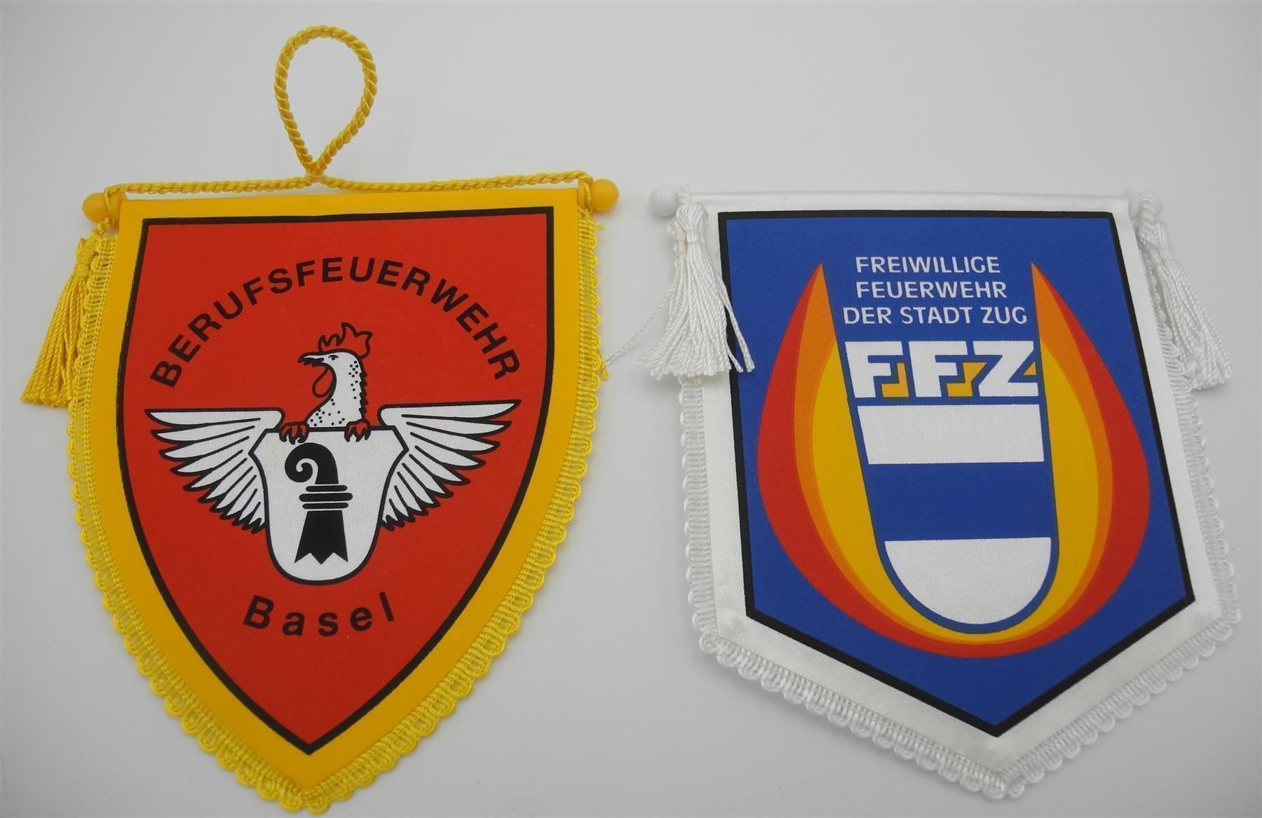 Fahnen: 4 Wimpel, div. Feuerwehren, Nr. g75 – Neu (gemäss Beschreibung) aus Kottwil von Crazyrolf 1