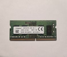  Kingston 4GB DDR4 Arbeitsspeicher (Laptop-RAM) – 2666 MHz