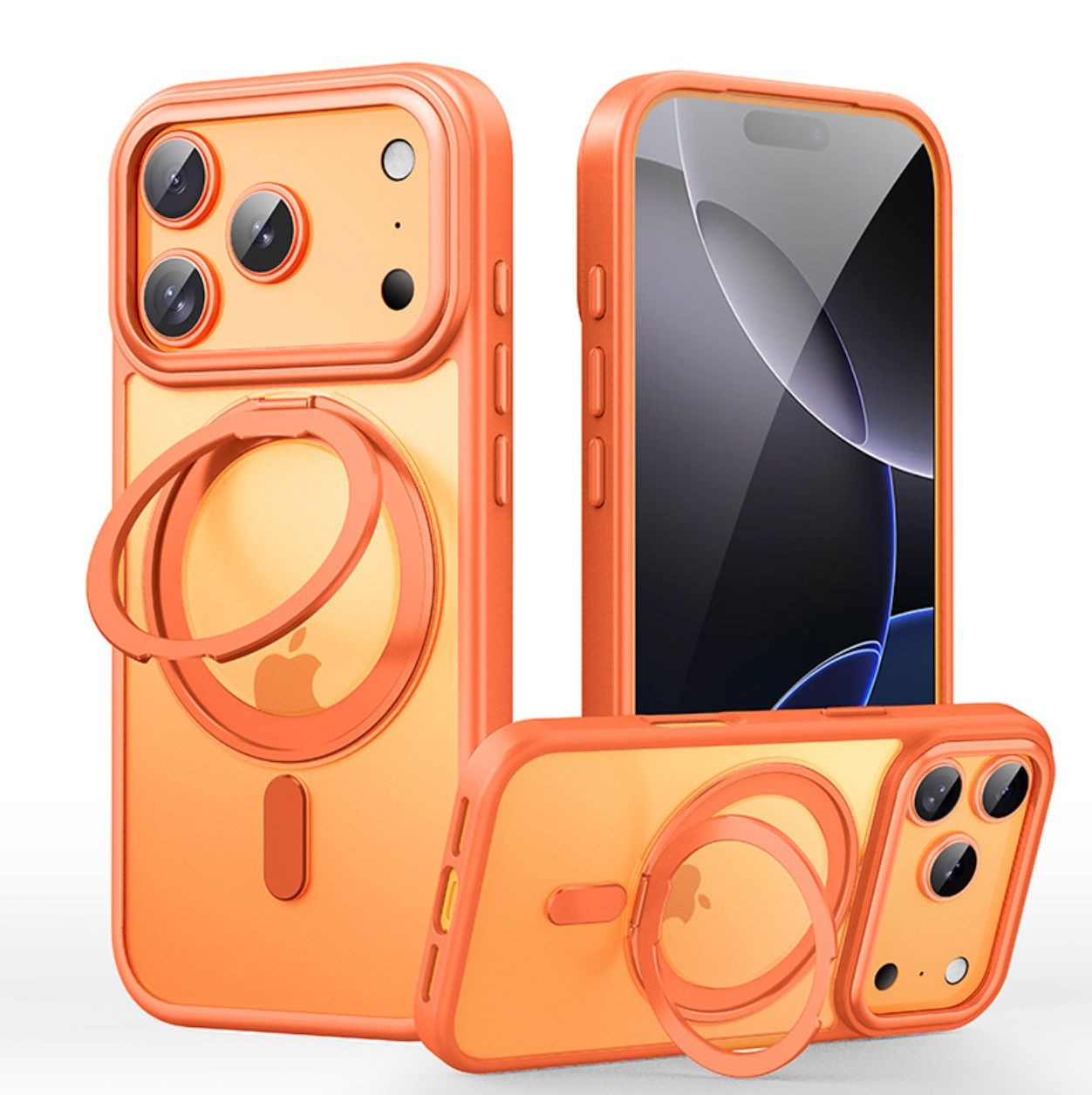 Cover & Protezioni schermo: iPhone 17 Pro(Max)- Coque Magnétique support magsafe rotatif – Nuovo e nell'imballaggio originale da Morges venduto da DigiAC
