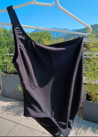 Maillot de bain asymétrique noir NA-KD 1 épaule XL