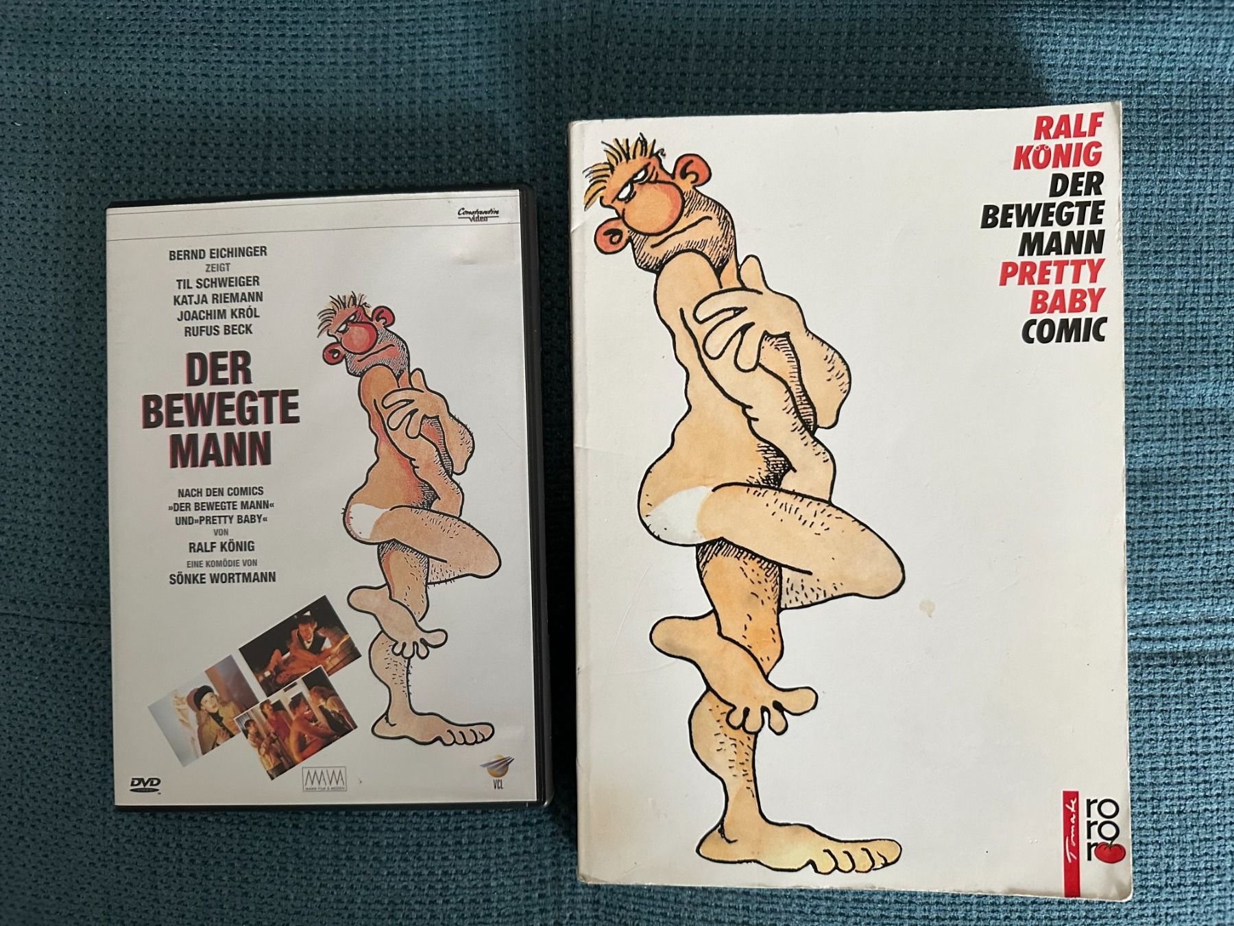 Tutti i DVDs: Der bewegte Mann (Til Schweiger) DVD + Comic-Buch im Set – Usato da Basel venduto da jannickpascal