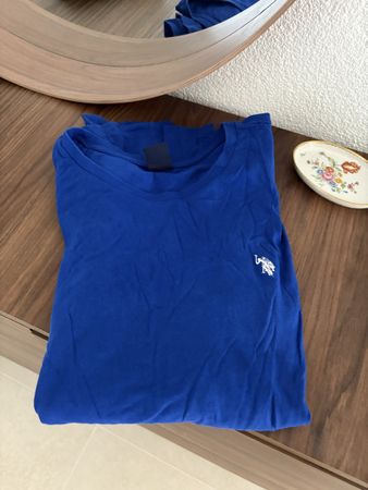 T-shirt bleu U.S. POLO ASSN. taille XL bon état