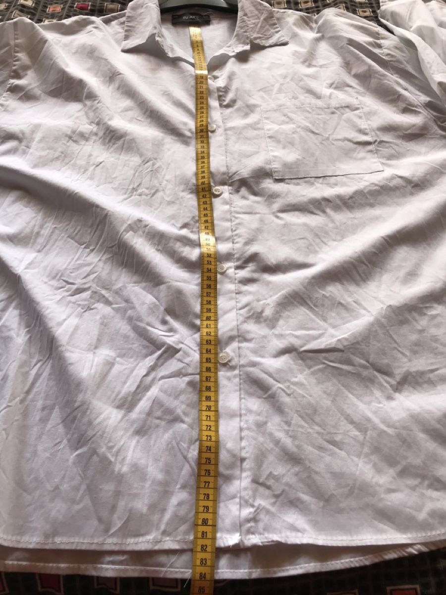 Camicette: Chemise blanche oversize By Julie, taille U, coton – Nuovo (secondo la descrizione) da Morges venduto da sandy069 5