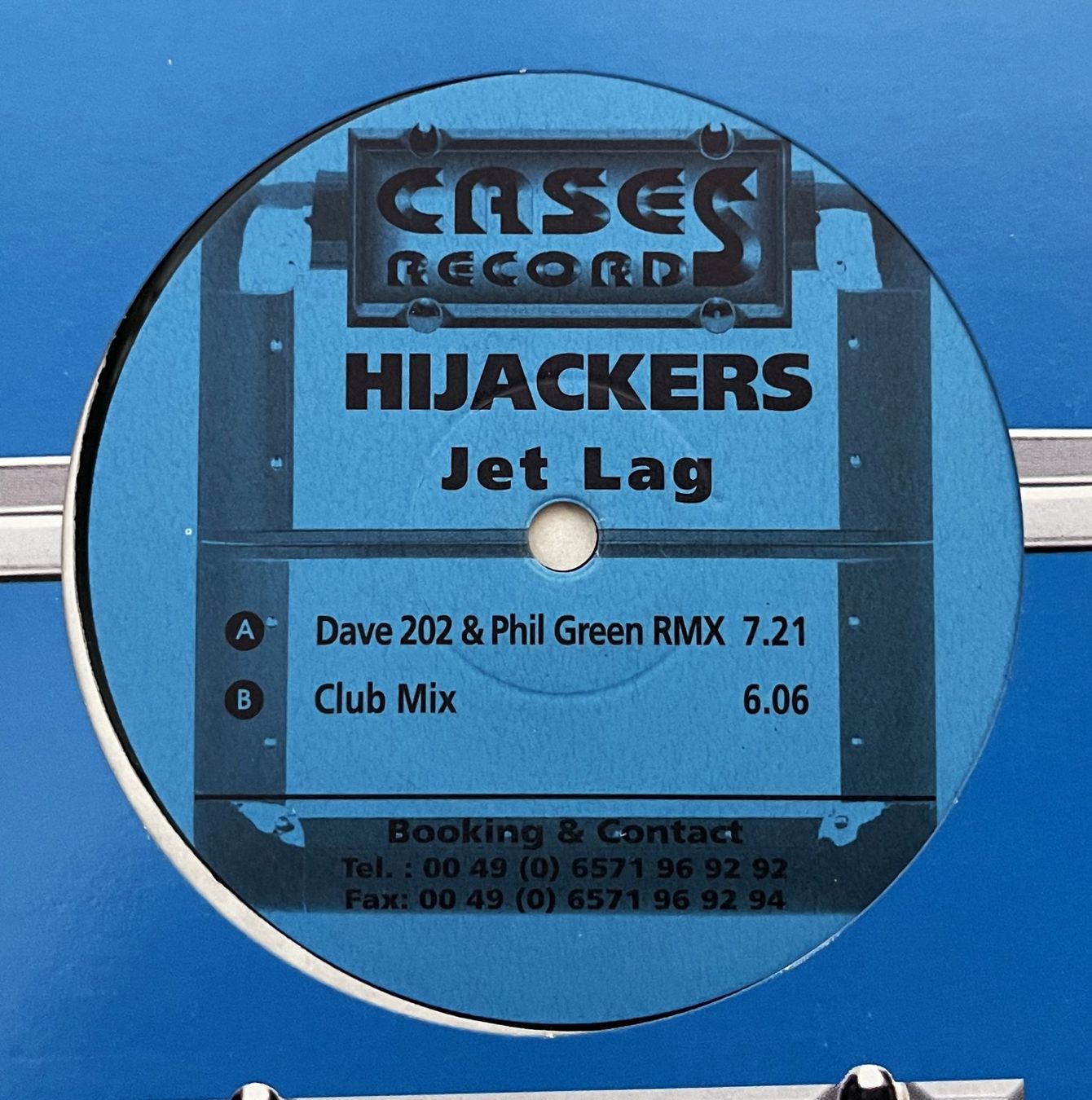 Dischi in vinile: Hijackers - Jet Lag Maxi  - Vinyl 2002 – Usato da Oftringen venduto da Vucki 1