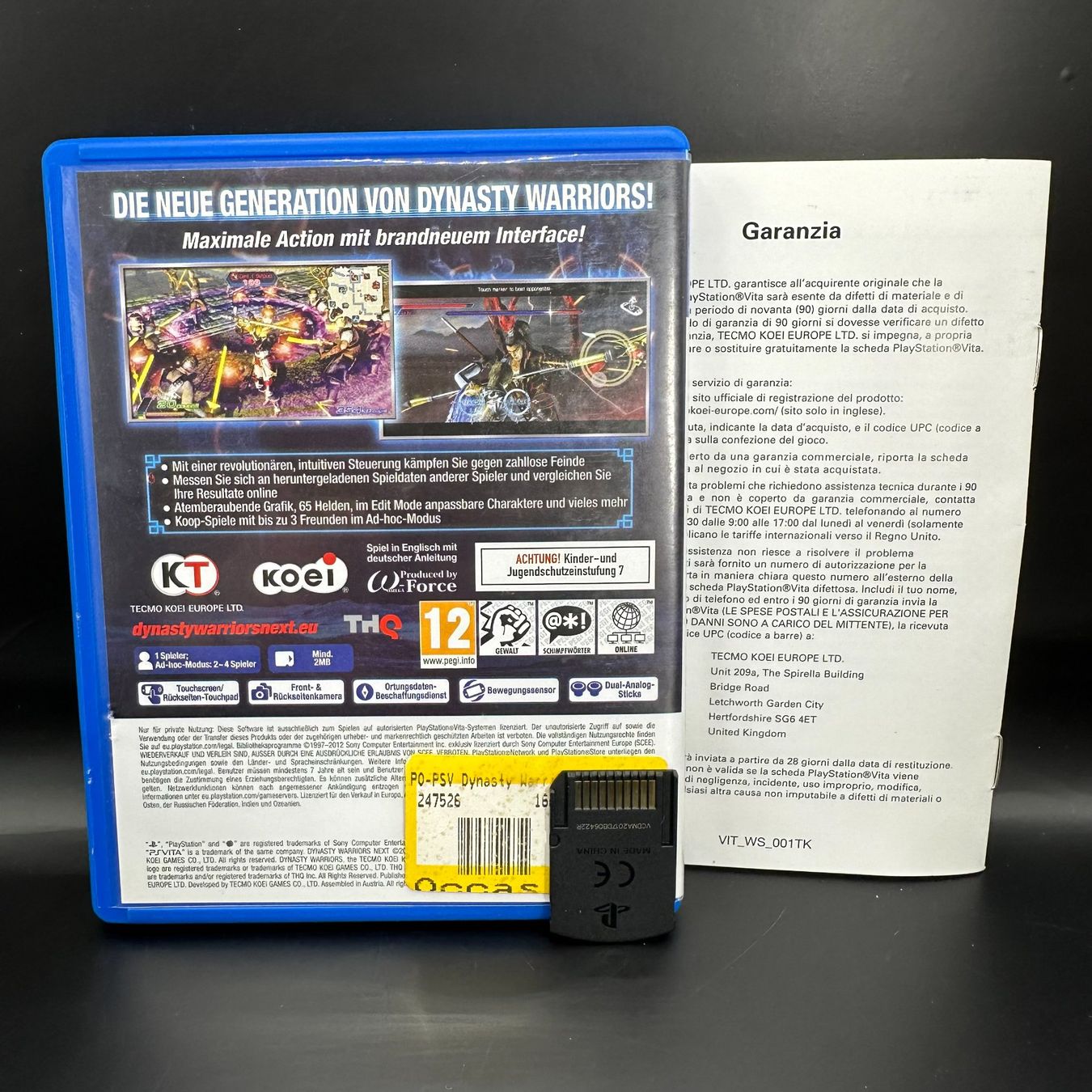 Sony Giochi: Dynasty Warriors Next Psvita – Usato da Düdingen venduto da Nerdworld 1
