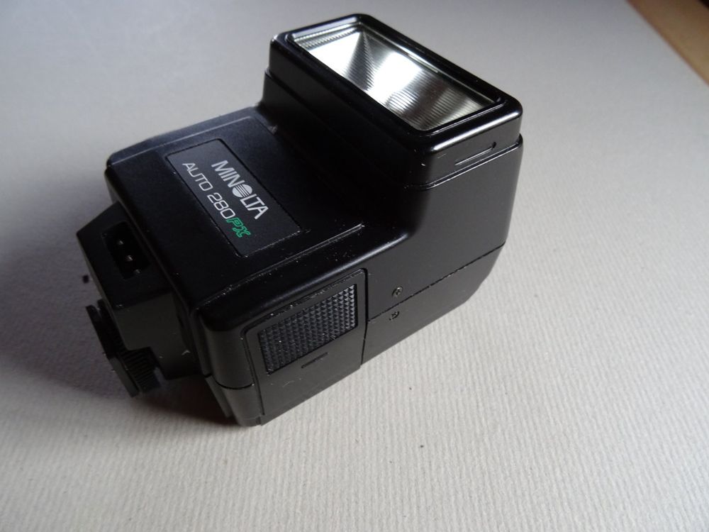 Minolta Auto 280PX Blitz für X-700, X-570, X-500, X-370 etc. (Gebraucht