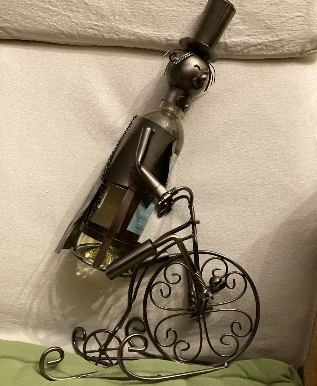 Tutte le decorazioni: Weinhalter Velofahrer Unikat – Usato da Tagelswangen venduto da Harubi2
