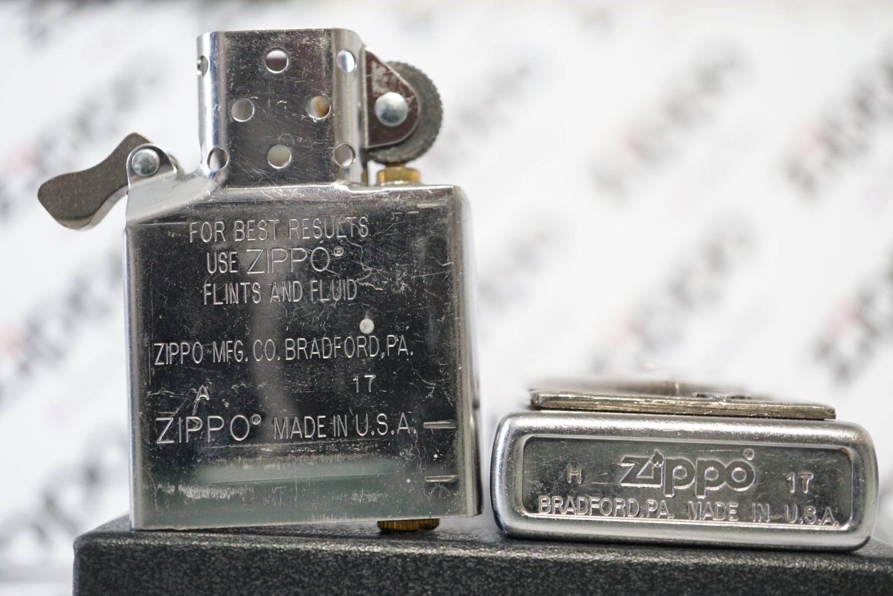 Zippo Feuerzeuge: ZIPPO  - V8 - BIG BLOCK, Heavy 3D (2017) – Gebraucht aus Mels von akaBella 2