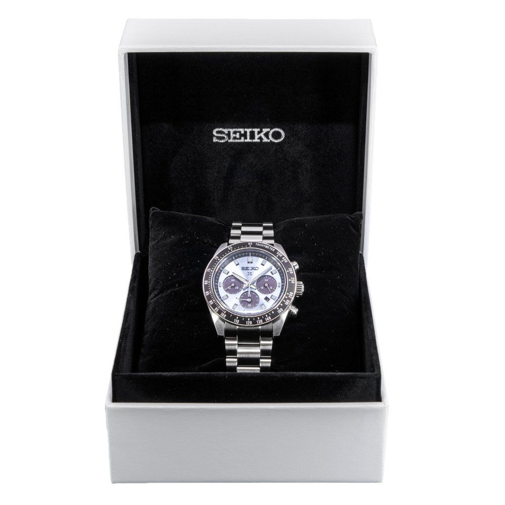 Seiko Orologi: Seiko Men's SSC935P1 Prospex Speedtimer Quartz Solar – Nuovo e nell'imballaggio originale da Schindellegi venduto da harveystore 7