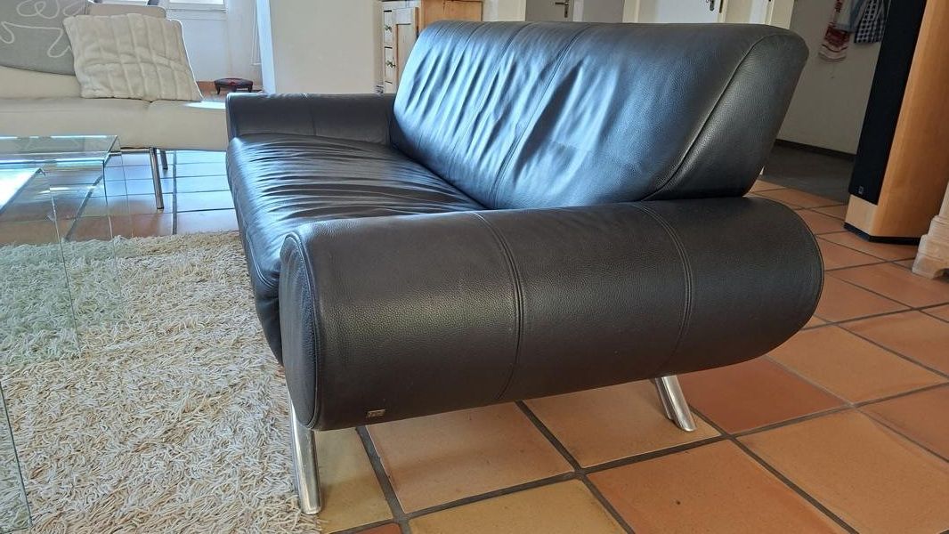 Rolf Benz Sofas: Rolf Benz Sofa 545 - Leder schwarz gebraucht – Gebraucht aus Hünenberg See von Five2twelve 2