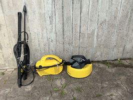 Kärcher Hochdruckreiniger mit Plattenbürste