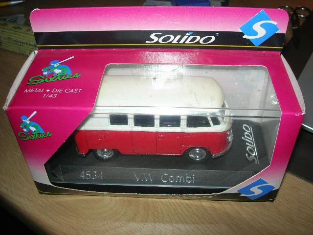 Volkswagen Modellini d'auto: WV Bus Bulli * Solido 1:43 – Nuovo e nell'imballaggio originale da Hornussen venduto da Amw 3