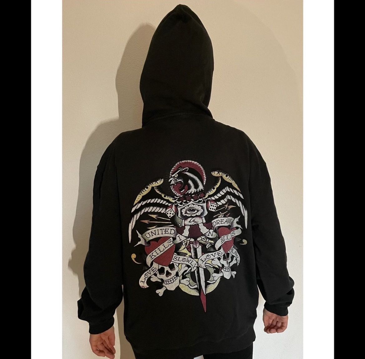 Ed Hardy Maglioni & Felpe: Ed Hardy - Zip Hoodie – Nuovo (secondo la descrizione) da Bern venduto da jul_y9g6 2