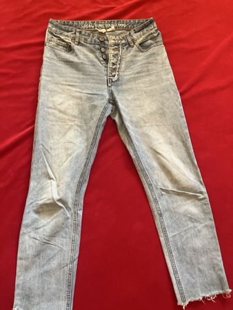 Jeans Damen Grösse 34 leicht verwaschen guter Zustand