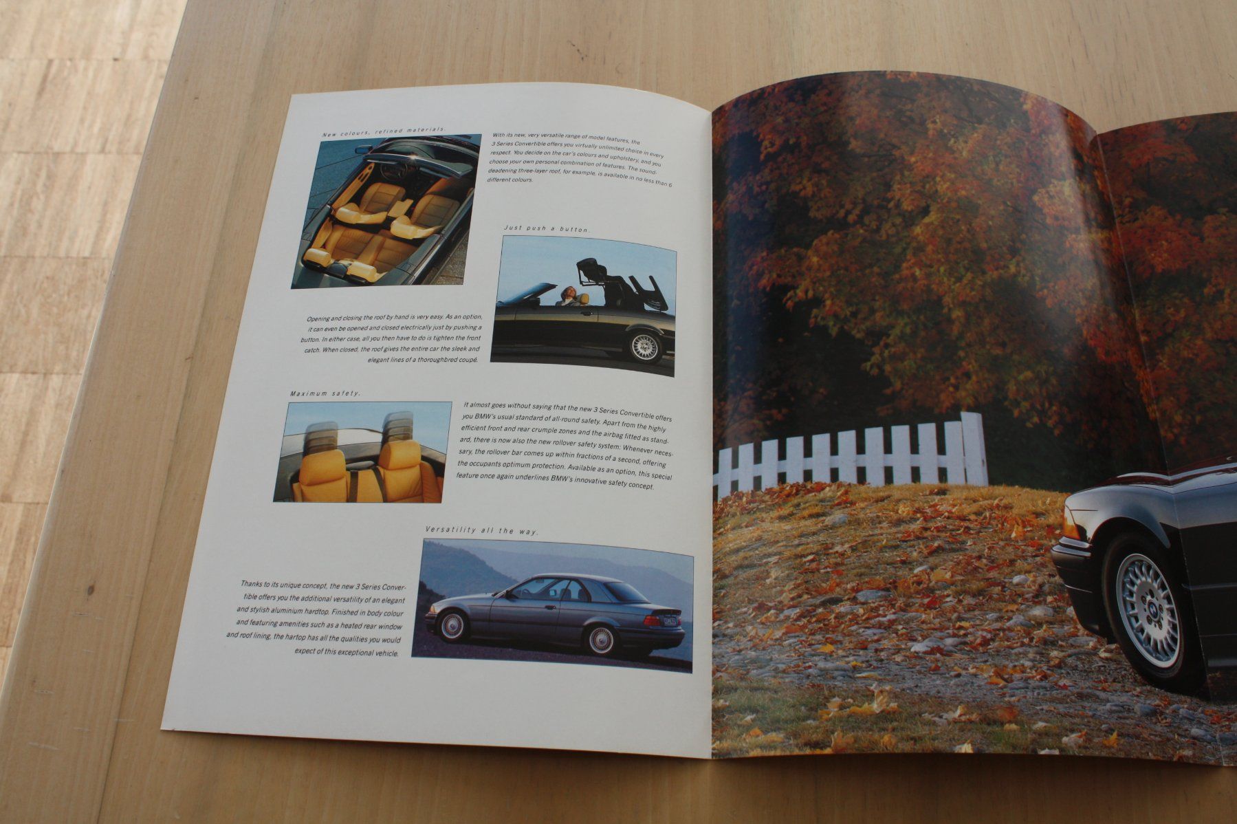 BMW Documenti: BMW 3er Cabrio Prospekt 1/1993 – Usato da Wikon venduto da erwin400 2