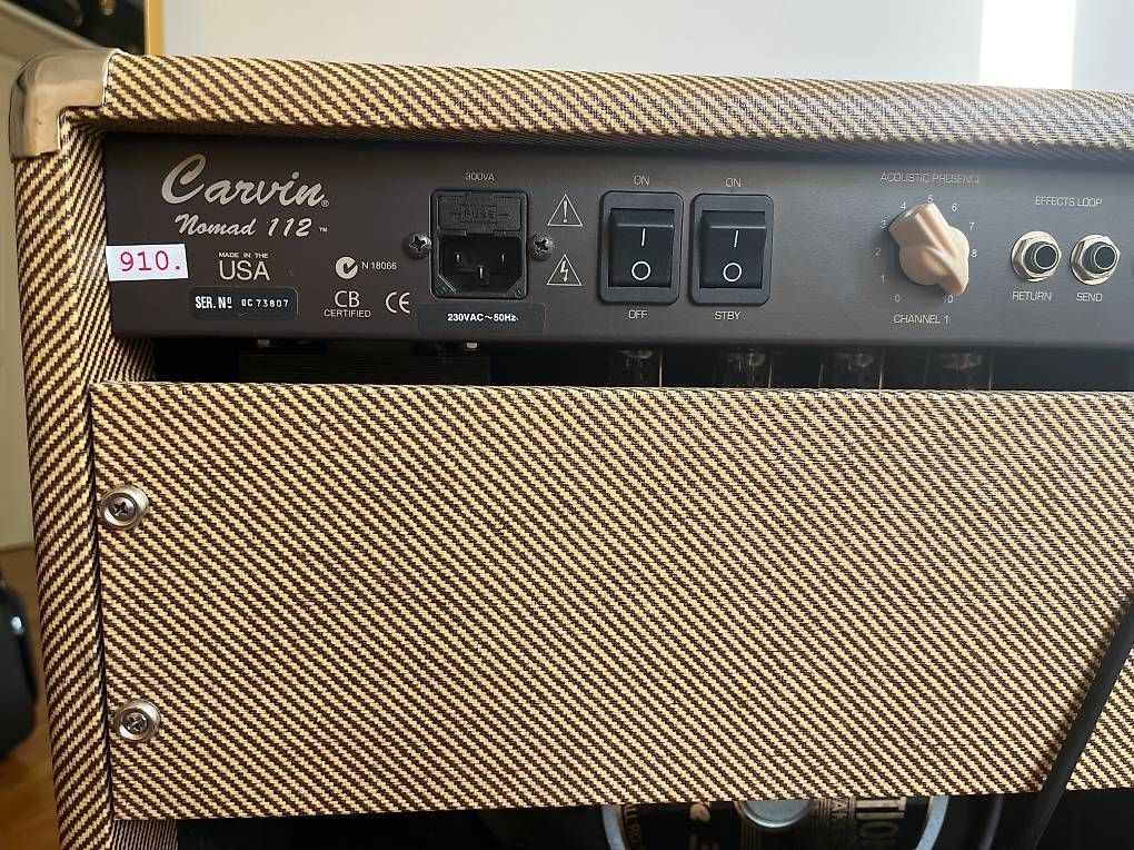 Amplificatori: Carvin Nomad 112 – Usato da Basel venduto da jvall 3