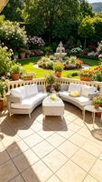 Lounge-/Sitzecke für Garten, Terrasse, Wintergarten/Balkon