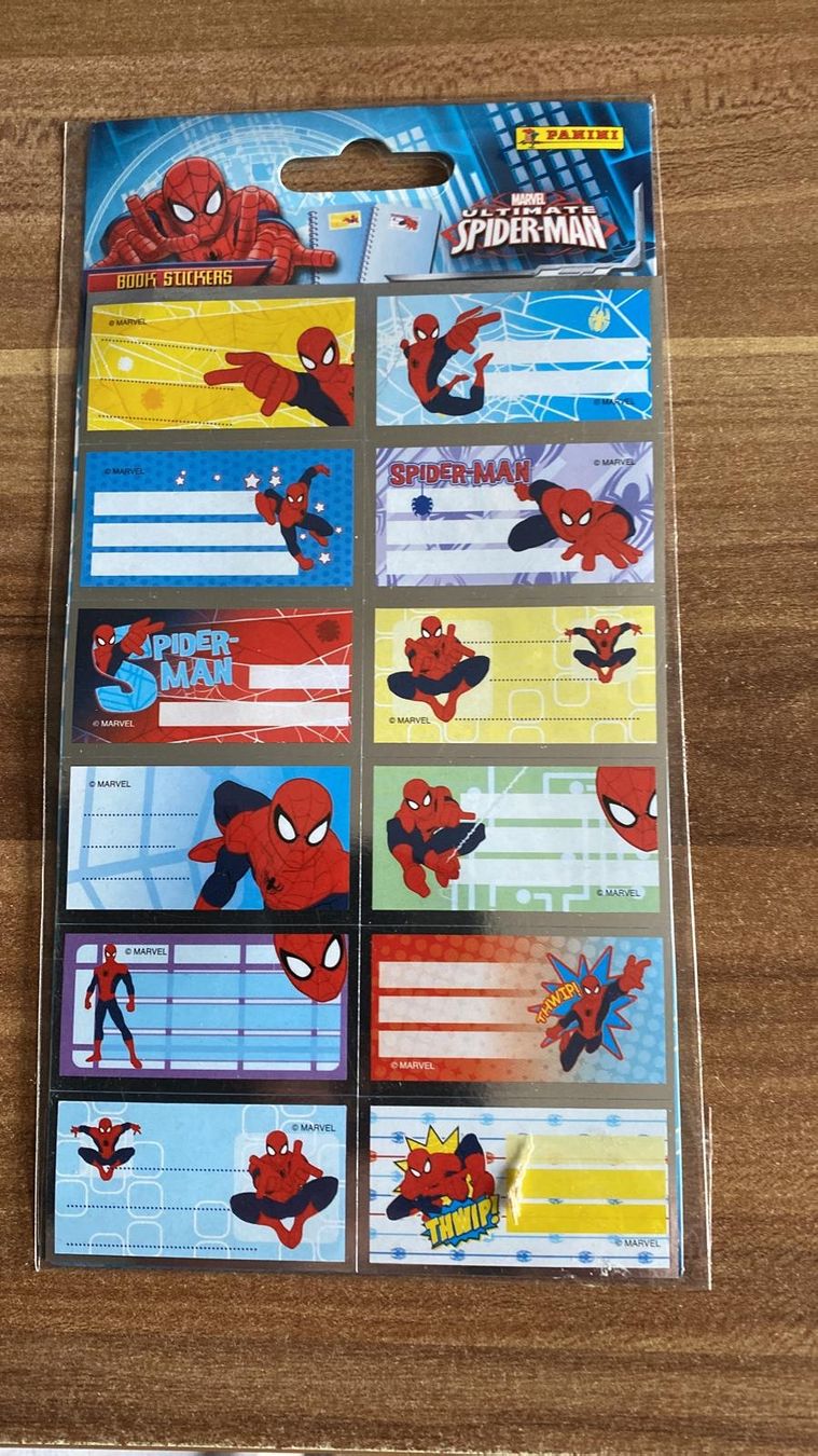 Aufkleber: Panini Book Sticker Spider-Man – Neu und originalverpackt aus Wagenhausen von Kahlen