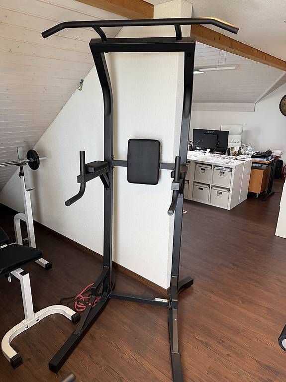 Hometrainer: Klimmzug und Dip Station  – Usato da Staad SG venduto da met_k62l
