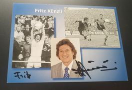 + Fritz Künzli  FCZ original signiert!!