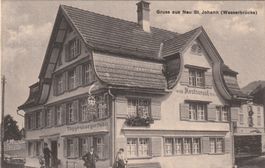Neu St. Johann Restaurant Toggenburgerstübli belebt
