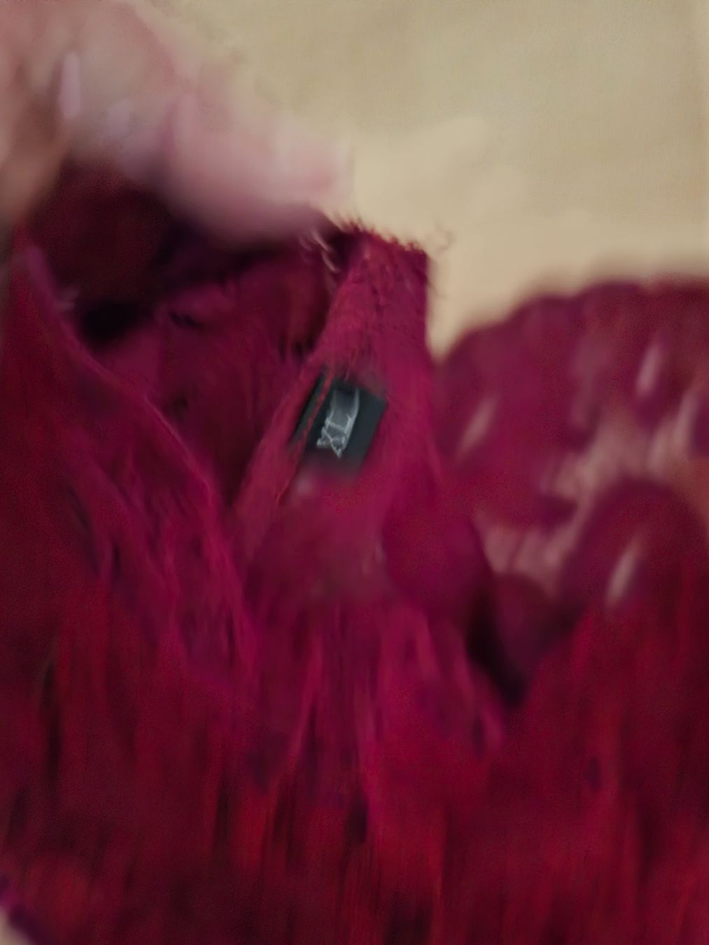 Vestiti: Damen Kleid bordeaux mit Spitze – Usato da Jeuss venduto da cat_tyh2 3