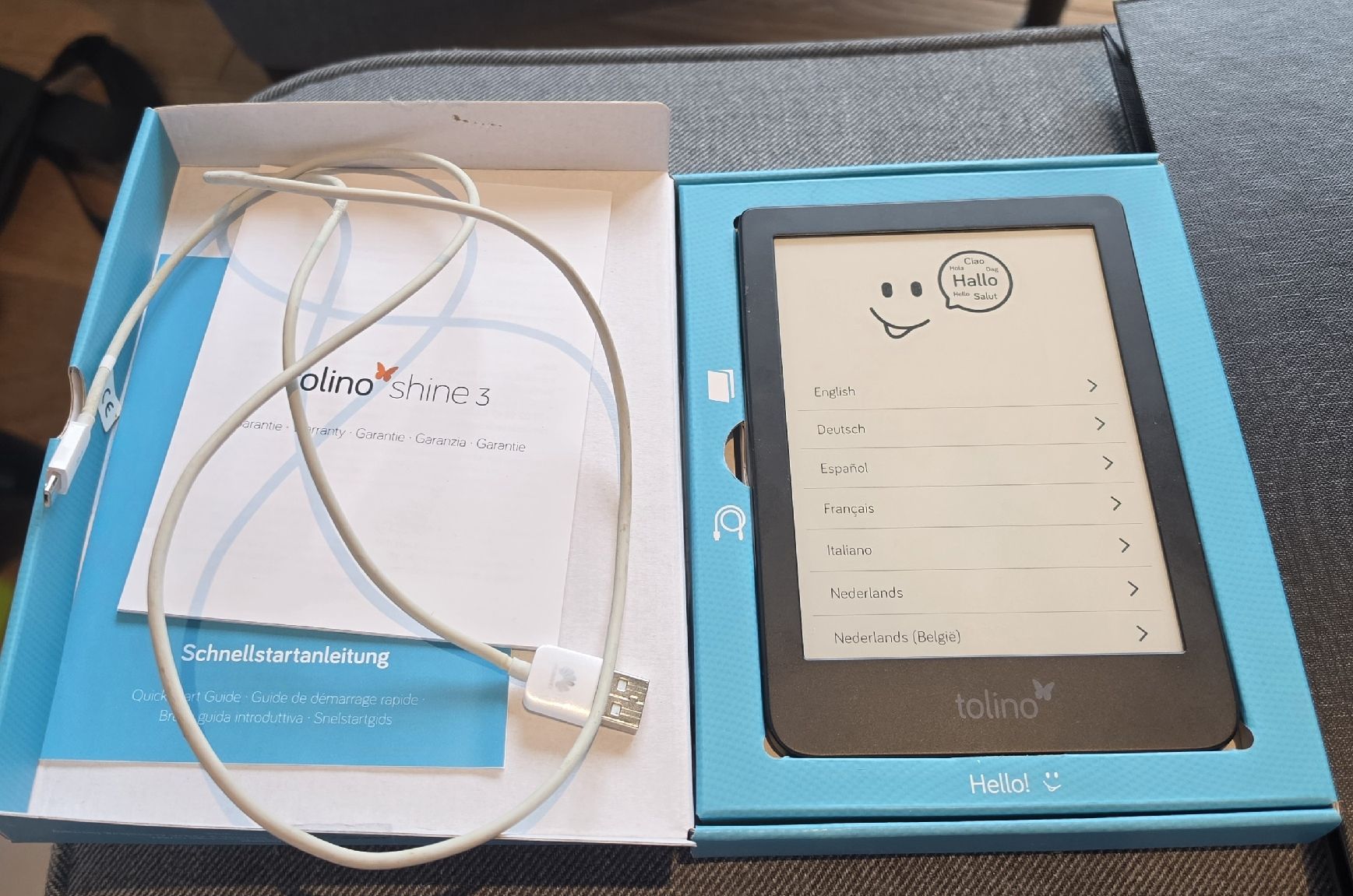 Tolino Tablet PC: Tolino Shine 3 E-Reader in Box – Gebraucht aus Sirnach von pius062 2
