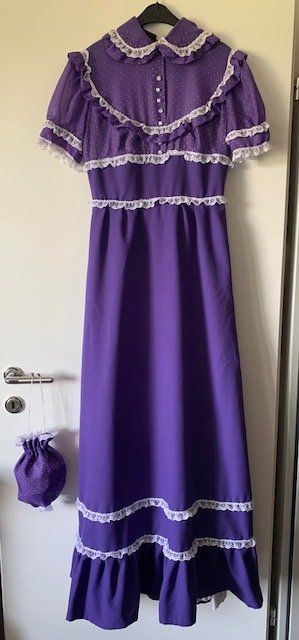 Kleider: Biedermeier Kleid mit Hut und Stoffbeutel – Gebraucht aus Gundetswil von Egro100 1
