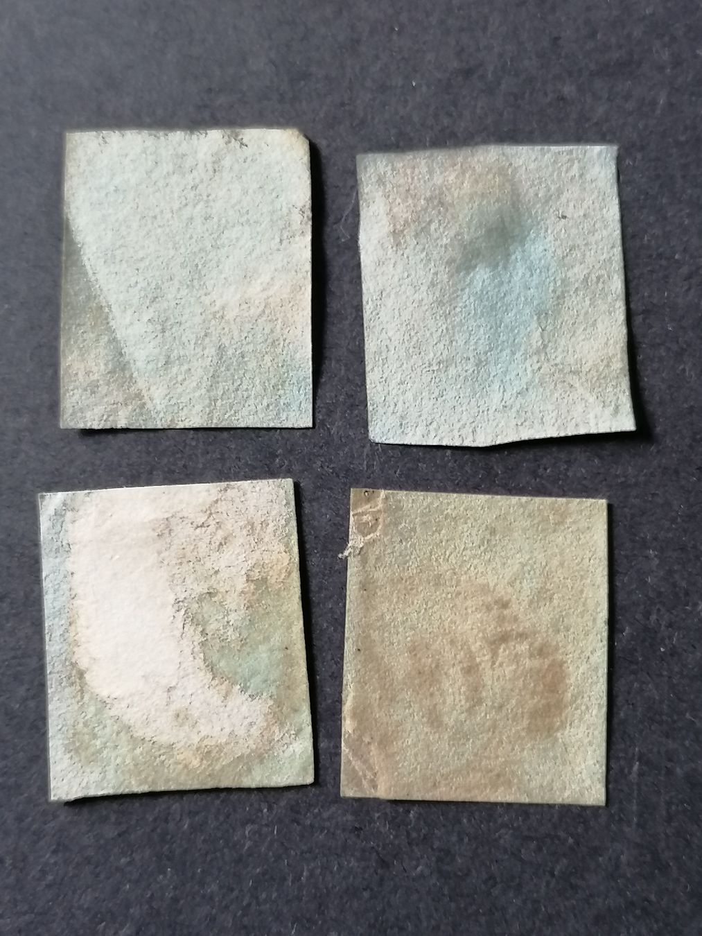 Tous les timbres: 4mal One Penny red 1841  – D'occasion à Happerswil par tschergi 1
